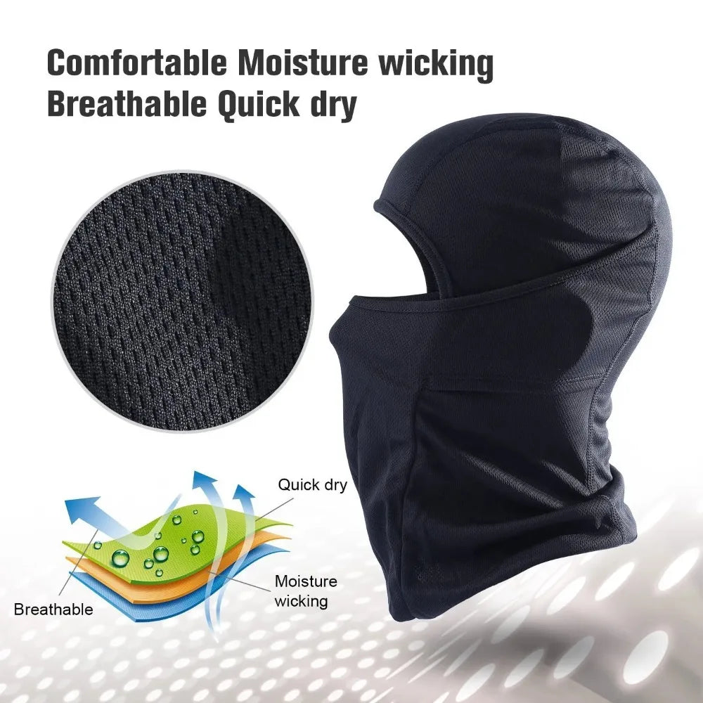 Breathable Balaclava Ski Mask Full Face Cover for Men Women Skiing Outdoor Sports Winter Warm Windproof Cold Weather Mask