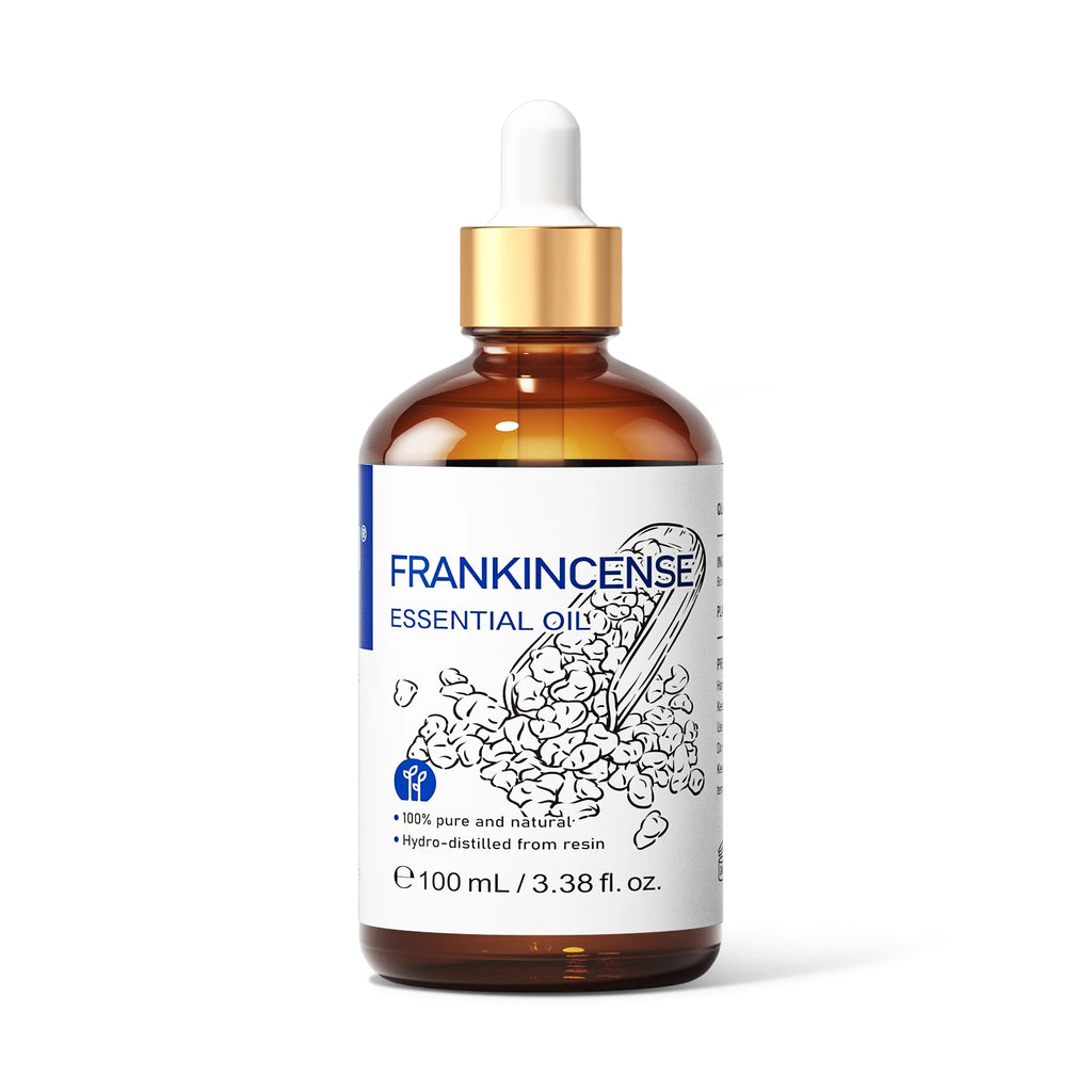 HIQILI 10ml/30ml/100ml Essential Oil With Dropper, Lemongrass/Basil/Rosemary/Camphor Tree/Oriole/Neroli，Diffuser/Humidifier