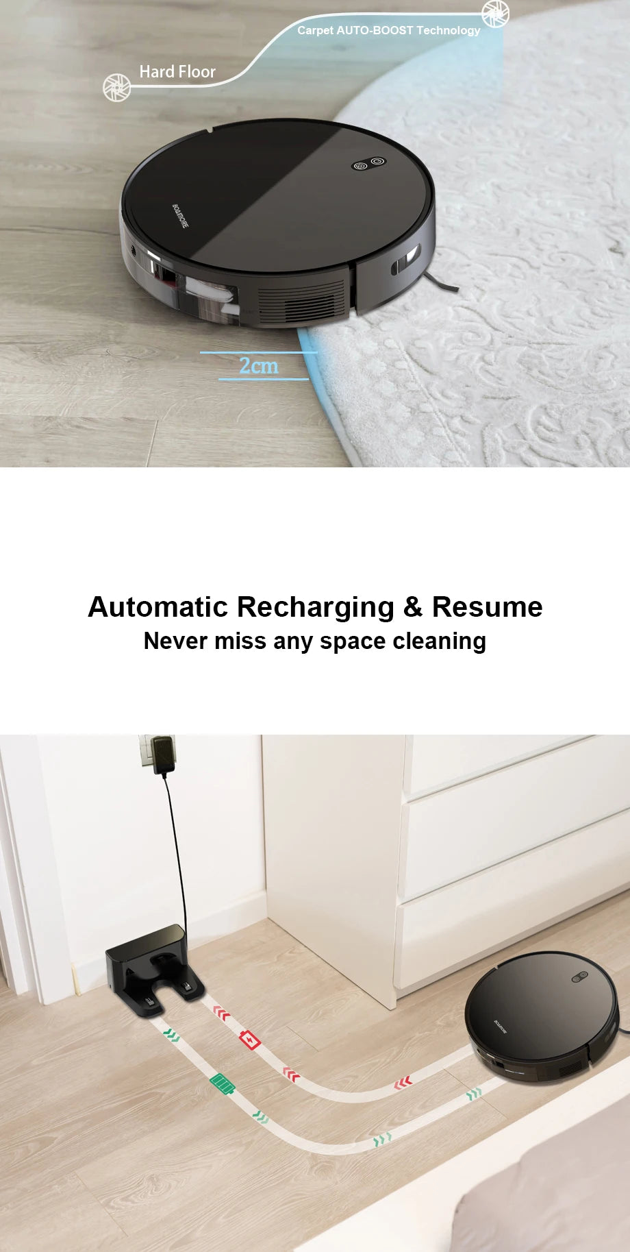 Robot Vacuum Cleaner Combo Mop,6000PA Suction Robotic,WiFi/Voice Control,Auto-Recharge,Pet Hair For Home Vacuum Cleaning Robotic