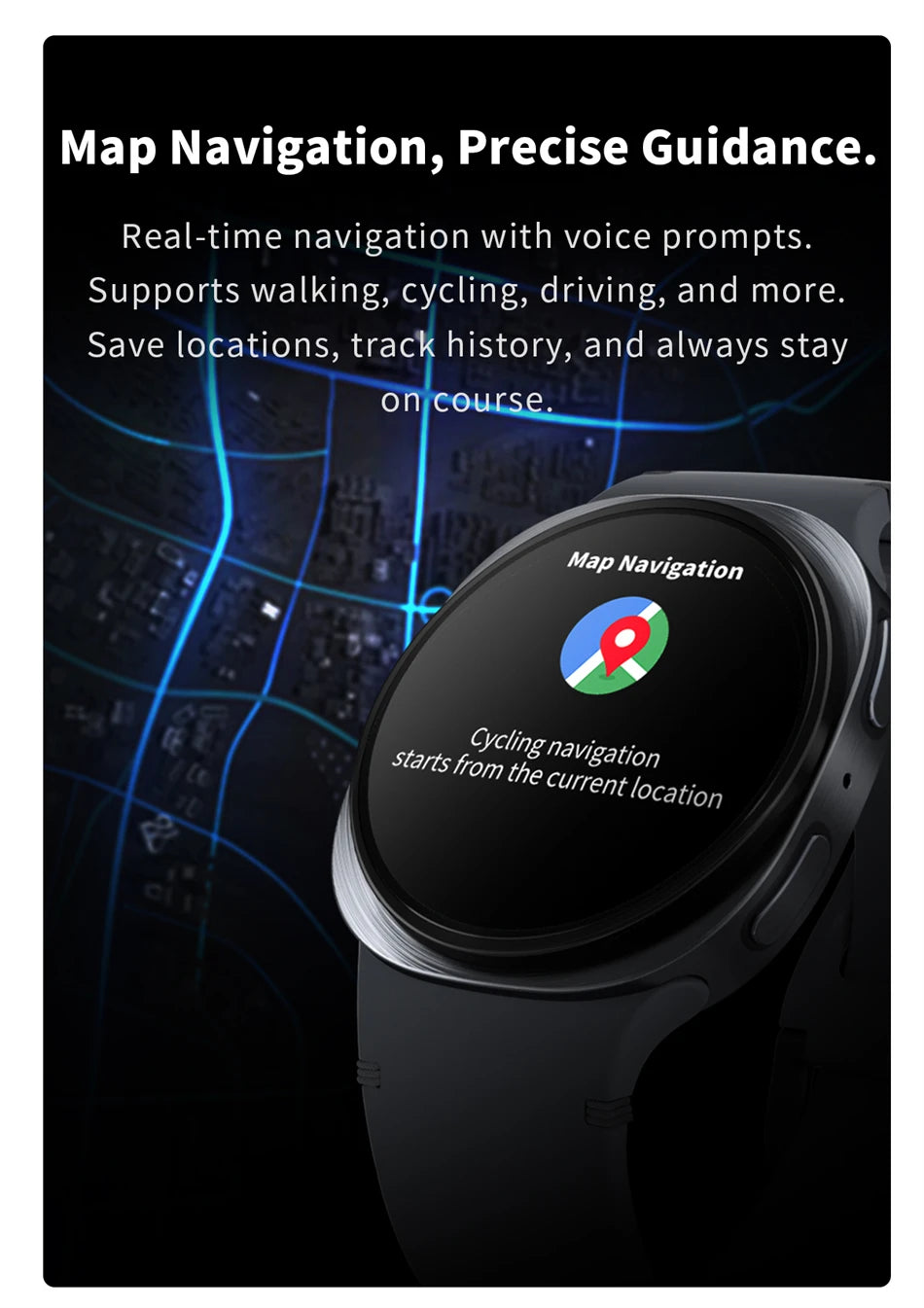 New Smart Watch 8 GPS Track Smart Watches Men Sports Heart Rate Wireless Call NFC IP68 Waterproof Compass Men Smartwatch 8 Mini