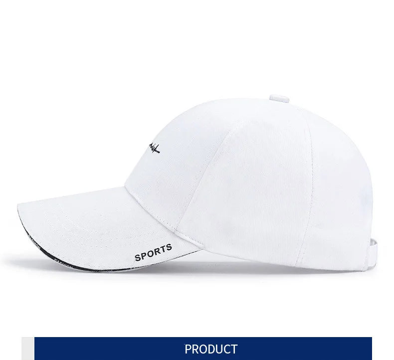 Hat Women's Korean Version Letter Embroidery Cap Baseball Cap Internet Celebrity Sports Breathable Hat Sun Hat