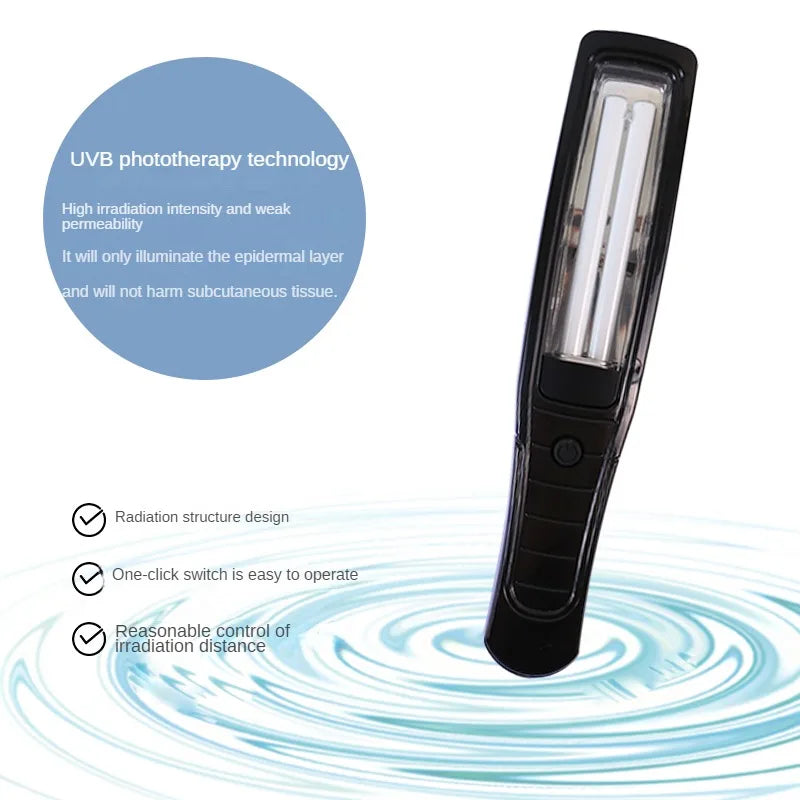 Home Use Psoriasis Equipment 308nm UV Lamps Phototherapy Medical Device UvbTreatment Light For Vitiligo