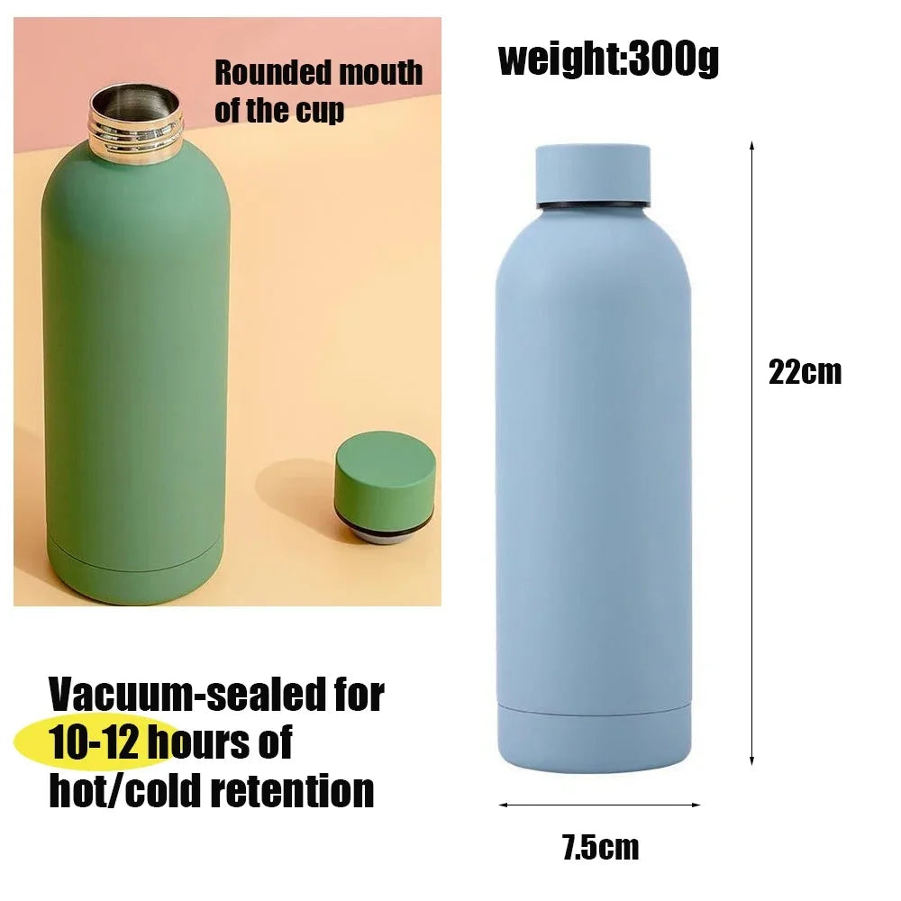 Customized Stainless Steel Water Bottle with Lid Insulated Thermos for Wedding Gift Personalized Engraved Back to School Thermal