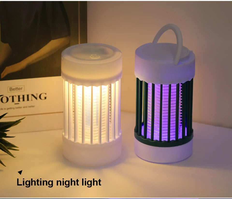 Electric Mosquito Killer Lamp UV Light Bug Zapper Trap USB 5V Summer Fly Swatter Insect Killer Light ﻿Camping
