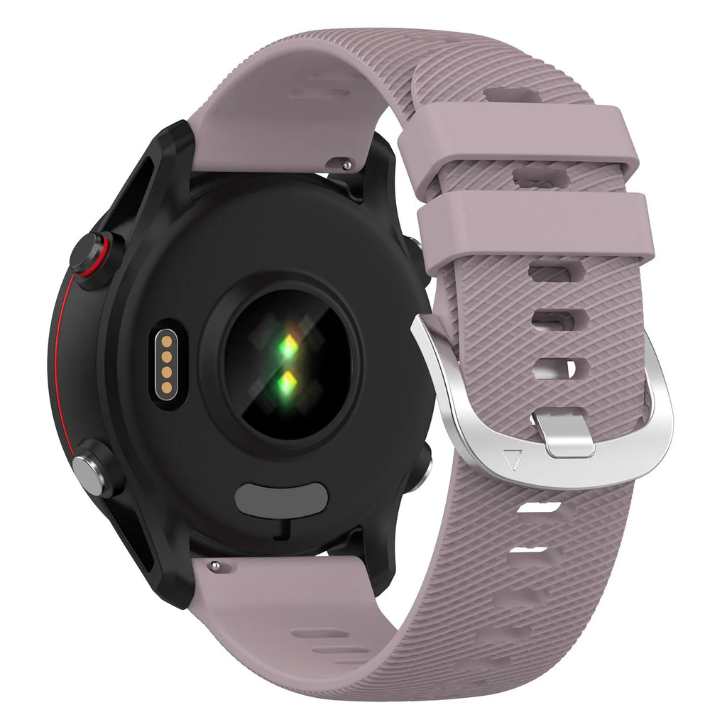 18mm 20mm 22mm Silicone Band For Garmin Forerunner 255 255S 245 165 158 55/ Venu 4 3S 2S 2Plus /Vivoactive 6 5 4 3 Watch Strap