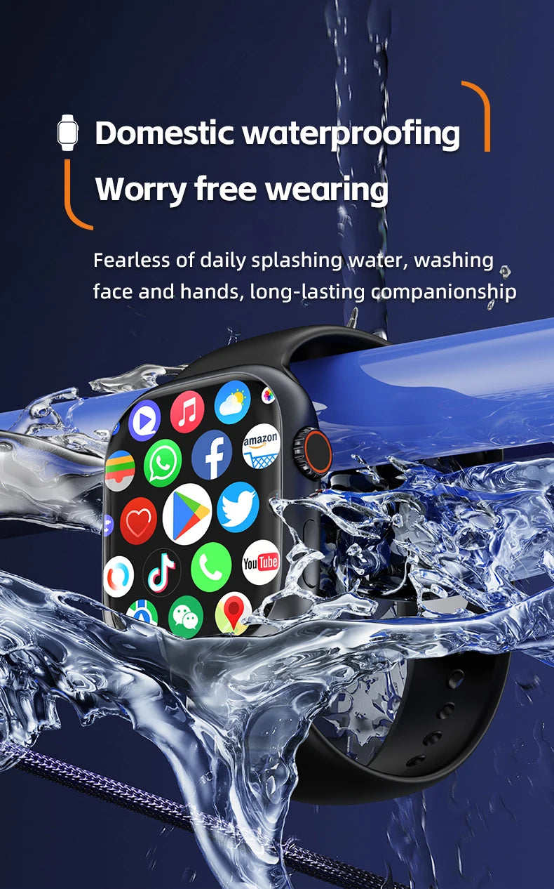 CD99 Smart Watch 8GB RAM AMOLED Wifi ROM GPS 128GB Position APP Download Bluetooth Men Women Cellular Card Version Smartwatch