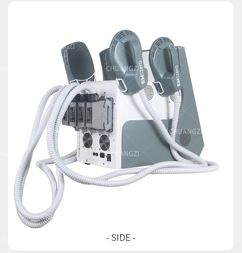 EMS MYOslim Body Sculpt Machine RF Sculpting Electromagnetic Stimulate Body Slimming Machines Muscle Build 6500W 4 5 Handles