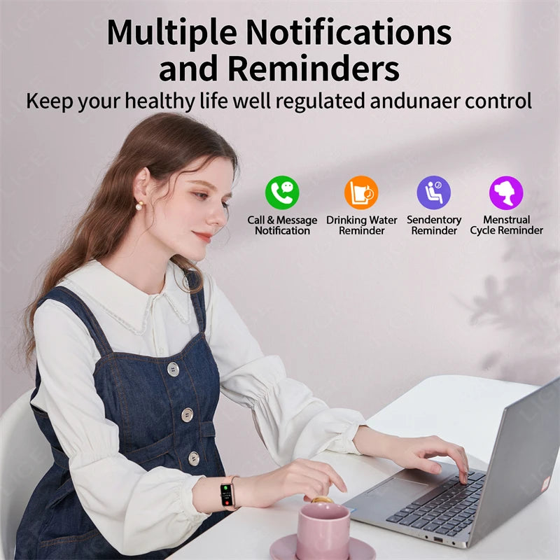2025 New Smartwatch 1.47-inch Blood Oxygen Heart Rate Sleep Health Monitoring Information Push Multi Sports Band Watch Bracelet