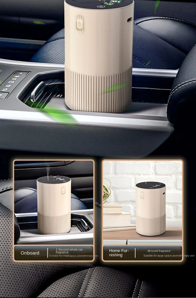 2026 New Essential Oil Diffuser Portable Cordless Diffuser Battery Operated for Car Office Home USB Rechargeable Scent Diffusers