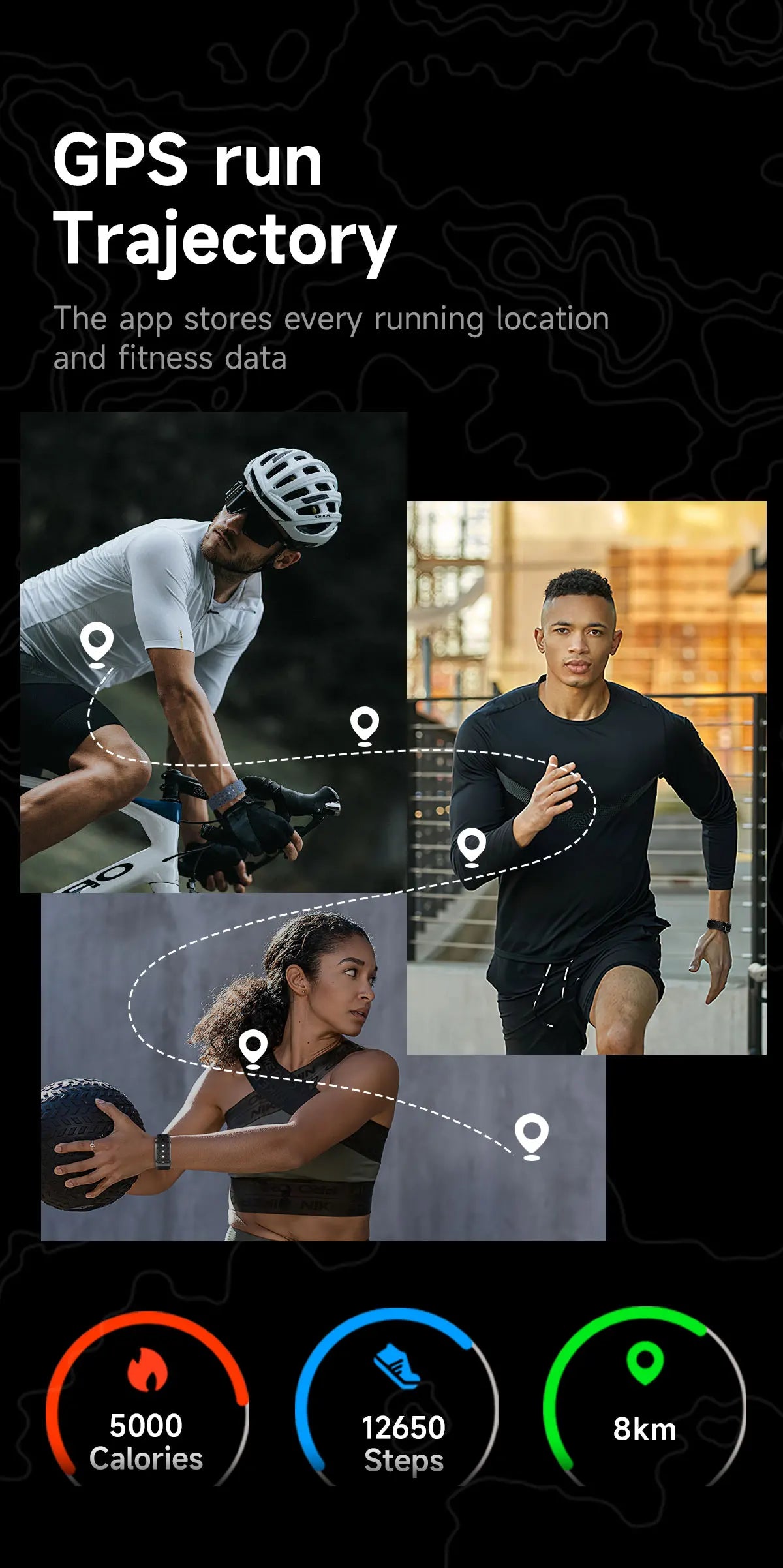 LIGE No Screen Smart Watch Men's Sports Outdoors Fitness Heart Rate Monitor 1ATM Waterproof New Smartwatch For Andrio IOS 2025