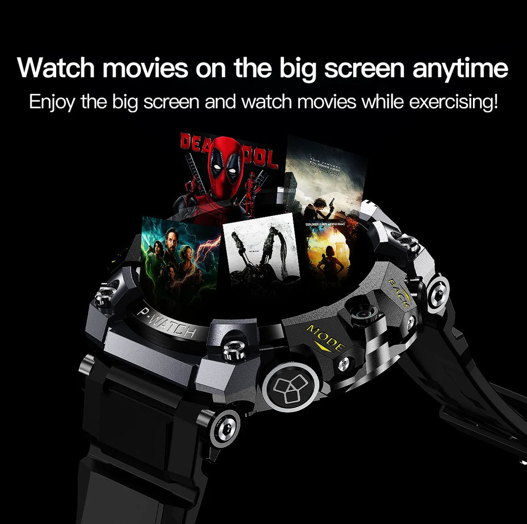 Q668 Smart Watch Android 10.0 1.95inch Amoled 720*720 5G Cellular Version Smartwatch With 800W Dual Camera GPS WIFI Sim Card