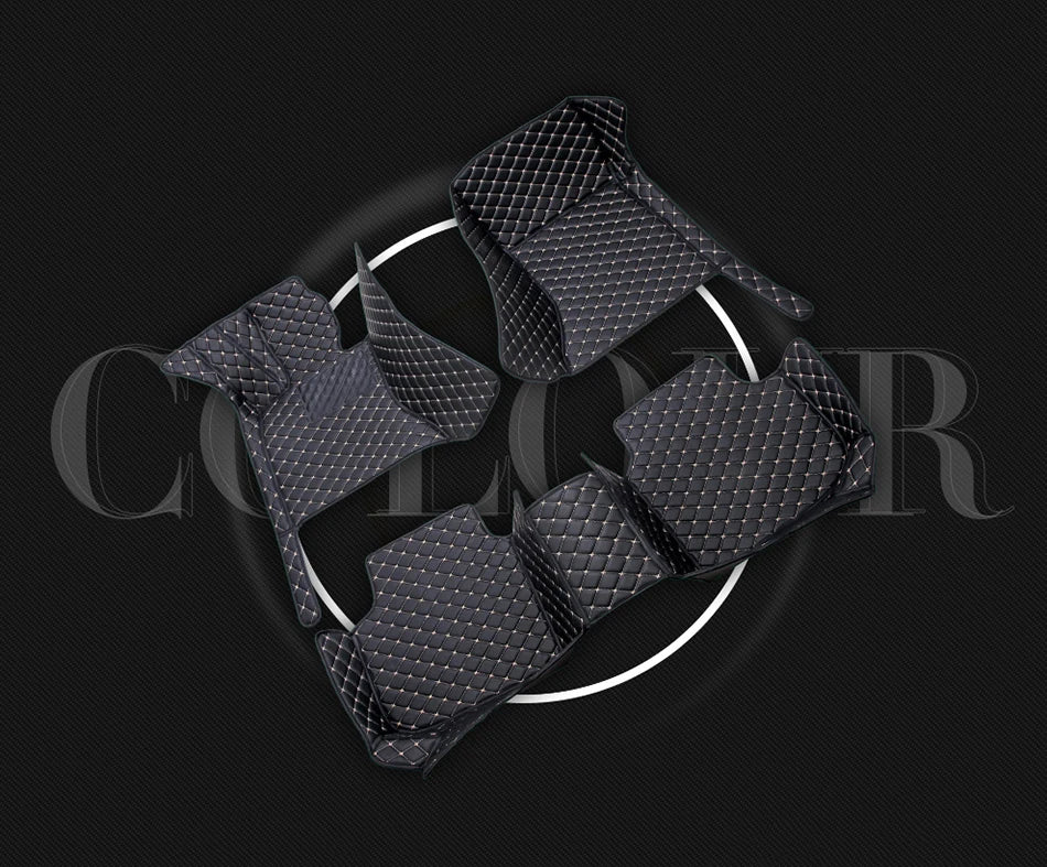 MATIKOHI Custom Car Floor Mats For Skoda Kodiaq Auto Carpets Foot Coche Accessorie