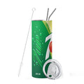 20oz Tumbler Cherry Lemon Orange juice Coke Can Vacuum cup Double Stainless Steel Water Bottle with Straw for Hot or Cold Drinks