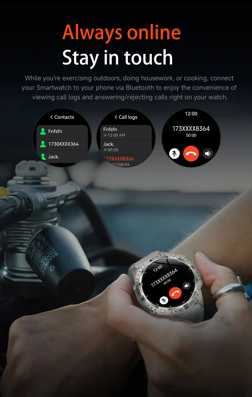 New Offline Map GPS Smart Watch 30meters Swim Waterproof 2GB Memory Bluetooth Call 100+ Sport Fitness Smart Watches For Man 2026