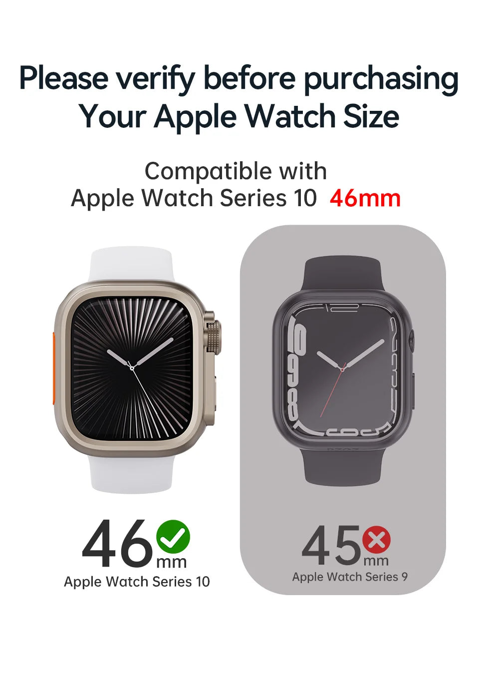 PZOZ For iWatch Ultra 2 3 Metal Shell PC Back Cover For Apple Watch Case Series 11 10 9 8 7 se 6 45mm 44mm Change to Ultra 49mm