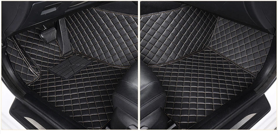 YOGOOGE Custom Car Floor Mats For Fiat Freemont Auto Carpets Foot Coche Accessorie