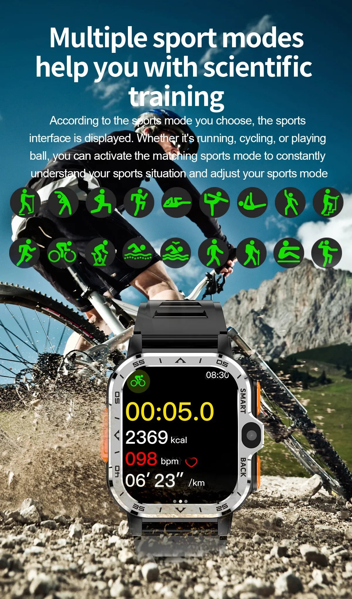 PGD Android Smart Watch Men GPS 16G/64G ROM Storage HD Dual Camera 4G 5G SIM WIFI Wireless Fast Internet Access Watch