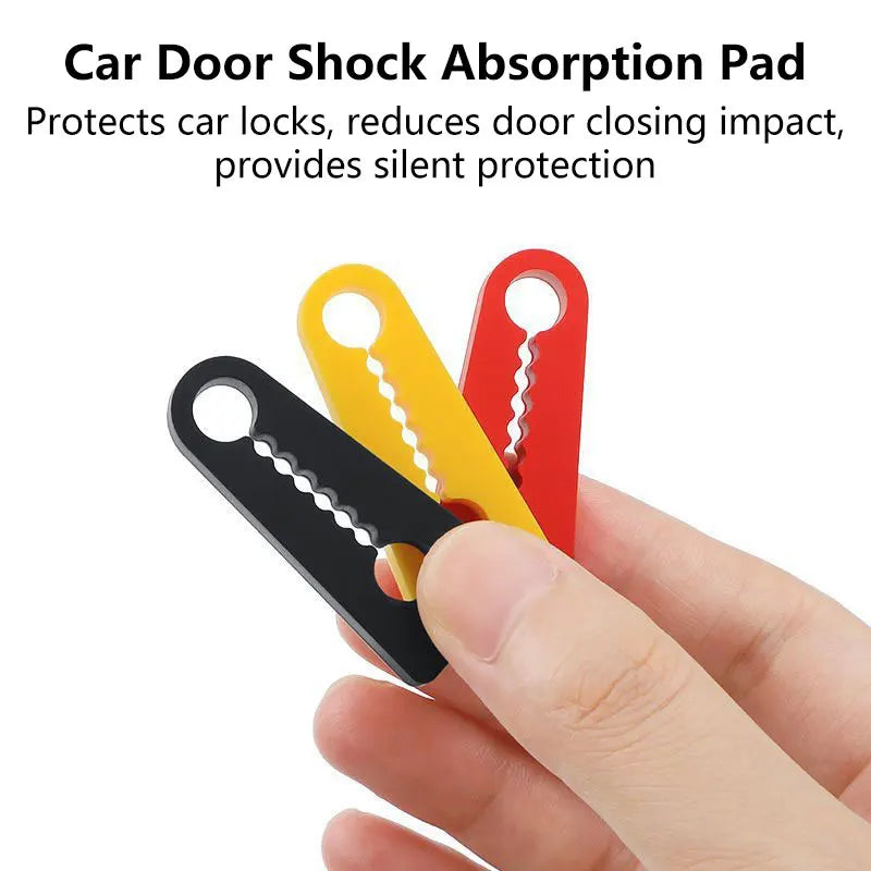 1/4pcs Car Door Shock Absorber Universal Car Door Buckle Soundproof Deadener Damper Cushion Anti-Vibration Buffer Pad 2026 New