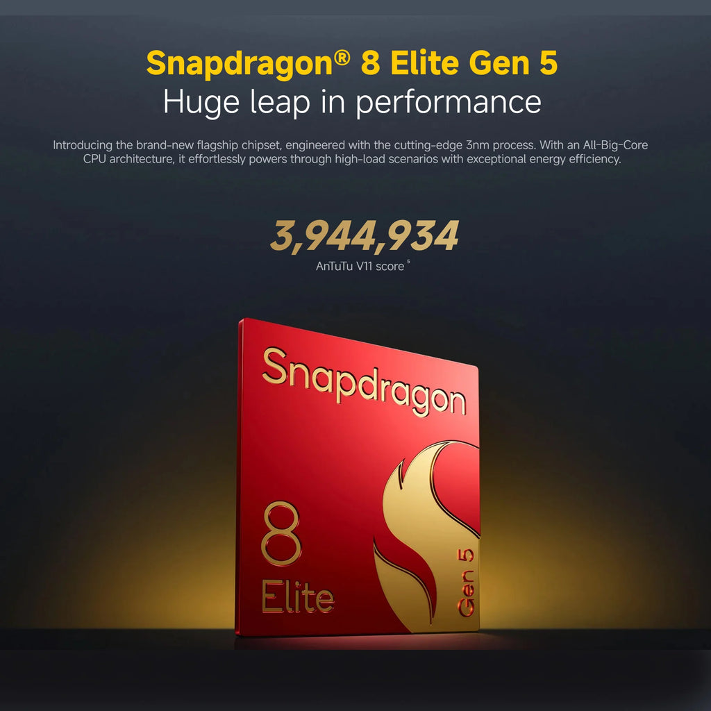 Xiaomi POCO F8 Ultra 5G, 12+256GB Global Version, Dual eSIM 3nm Snapdragon® 8 Elite Gen5 Mobile Platform 6.9" 120Hz Eye-care AMOLED Display 50MP 6500mAh 100W NFC