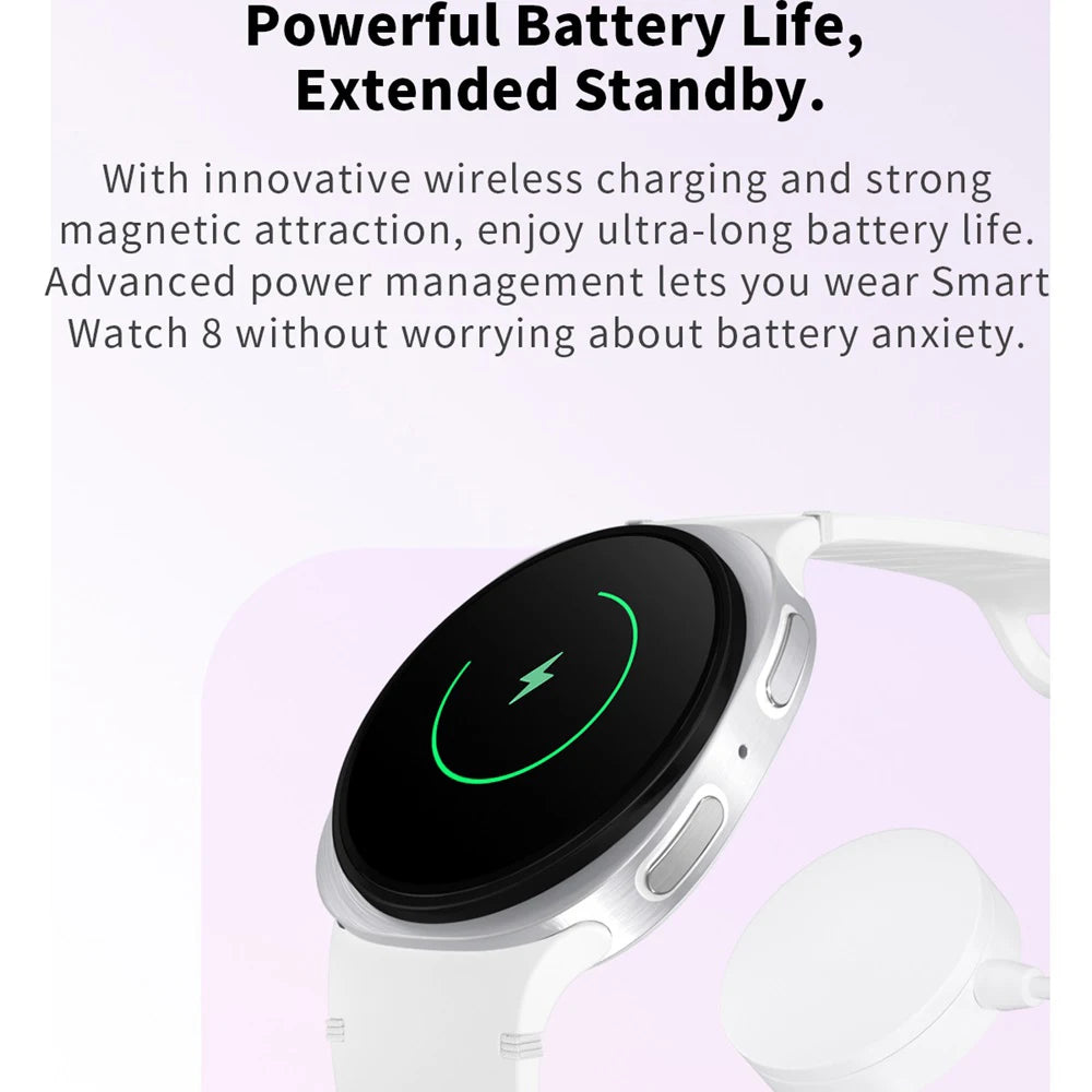 Blue Tooth Call Map Navigation Smart Watch SOS Sports Heart Rate Watches 8 Voice Assistant Smartwatch Calculator Weather Music