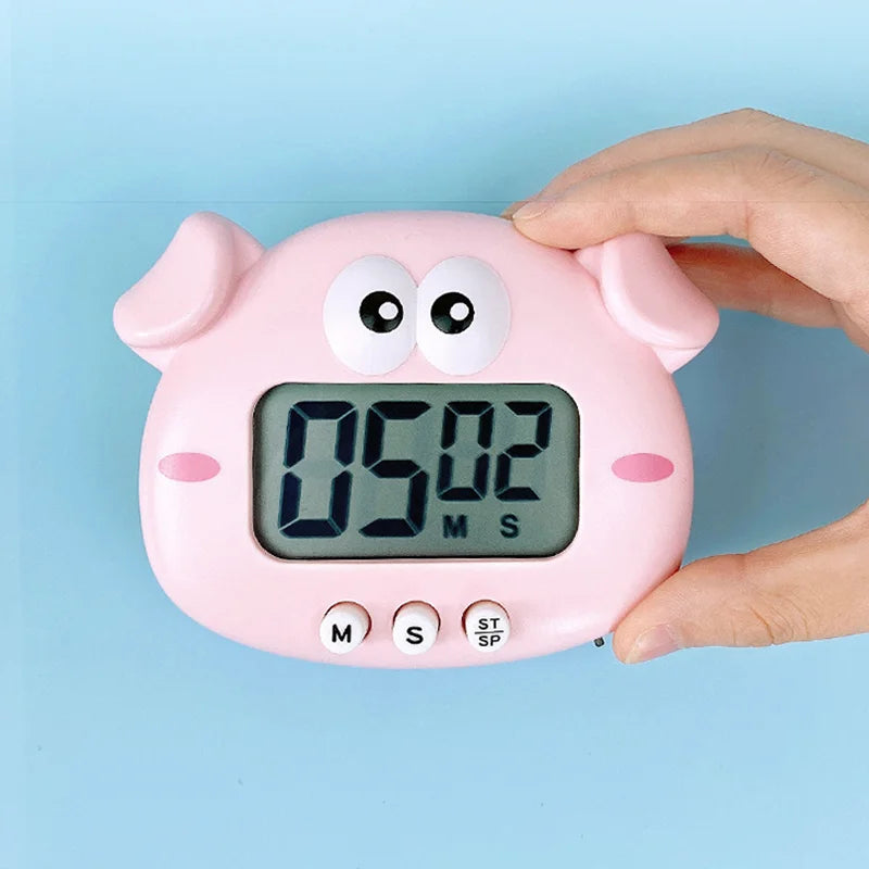 1-99 Minutes Cooking Study Work Timer Reminder For Shop Home Kitchen Gadget Cute Frogs Kitchen Electronic Digital Timer Gift