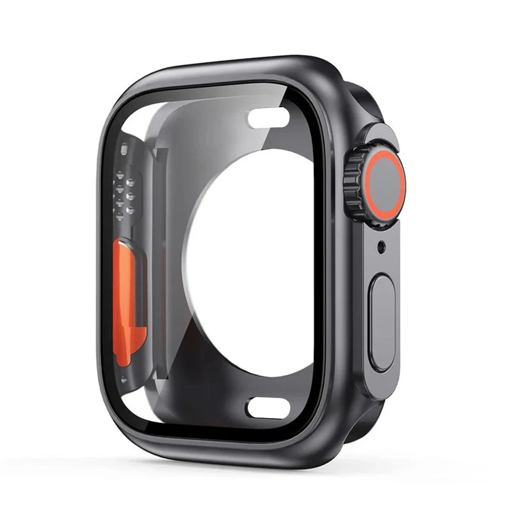 Screen Protector Case for Apple Watch Cover 46mm 42mm 45mm 44mm 41mm 40mm Hard PC Bumper Protector for iwatch 11 10 9 8 7 6 5 SE