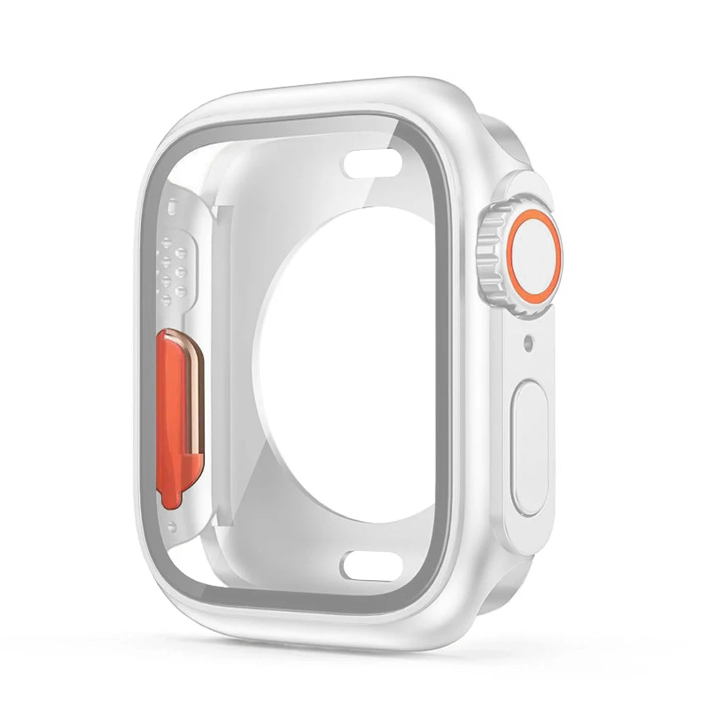 Screen Protector Case for Apple Watch Cover 46mm 42mm 45mm 44mm 41mm 40mm Hard PC Bumper Protector for iwatch 11 10 9 8 7 6 5 SE