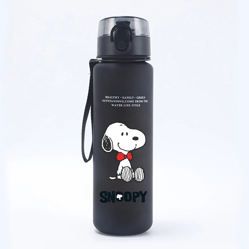 Cute Snoopys 650ml Large Capacity Water Cups Anime Cartoon Printed Fashion Cup Students Portable Sports Water Bottle Kids Gifts