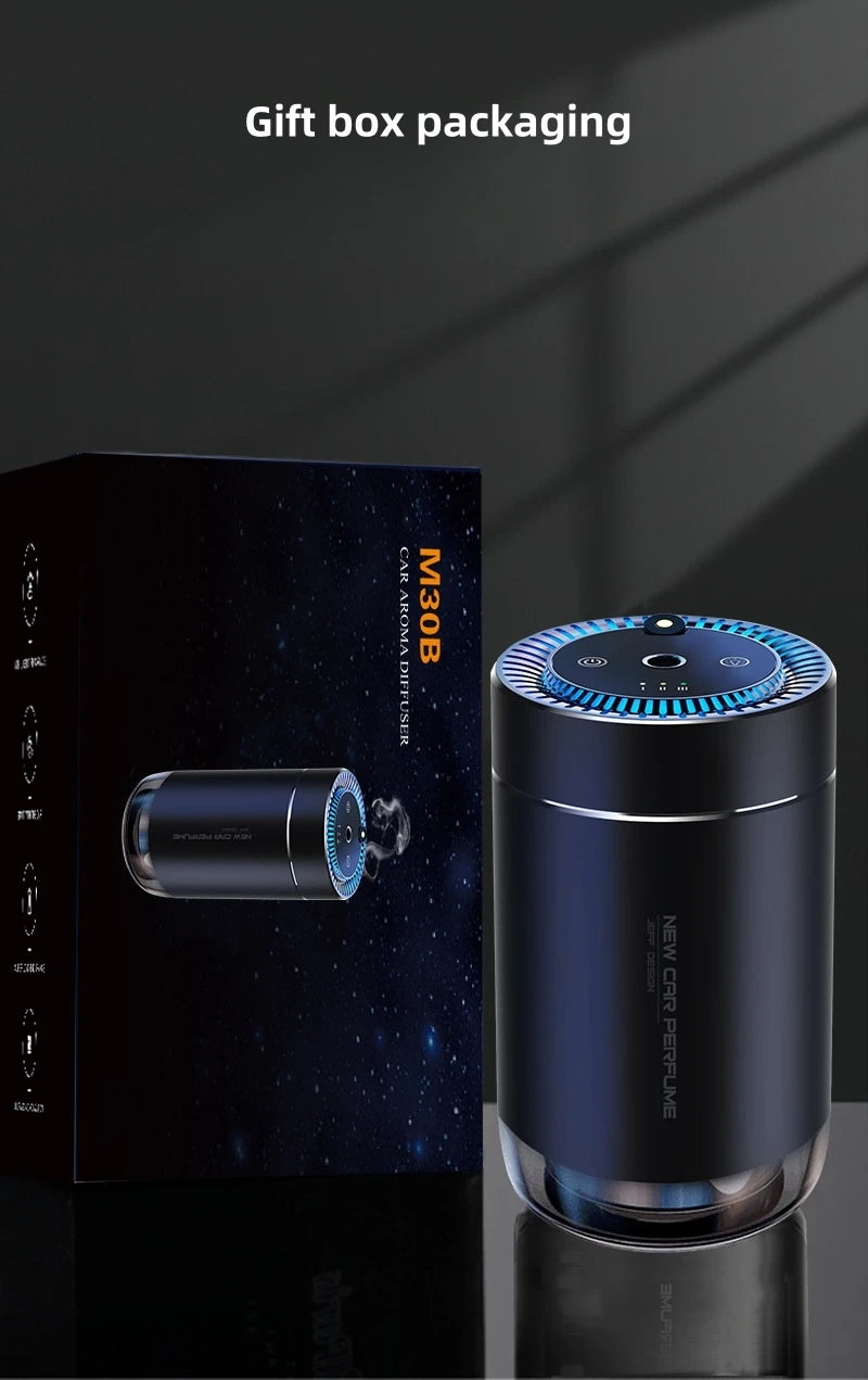 New Car Starry Sky Light Intelligent Aromatherapy Machine Starry Sky Top Humidifier for Light Fragrance and Odor Removal