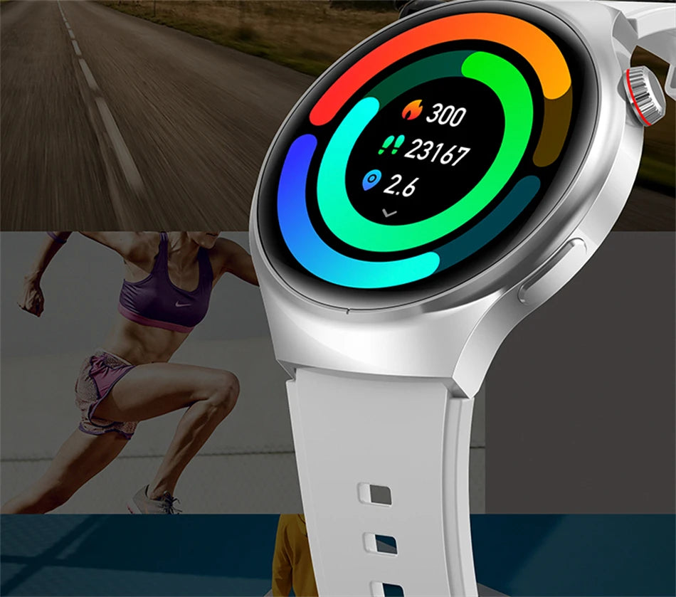 2025 New Bluetooth Call Smart Watch Men For Xiaomi IP68 Waterproof GPS Sports  AMOLED HD Large Screen Heart Rate NFC Watch Gift