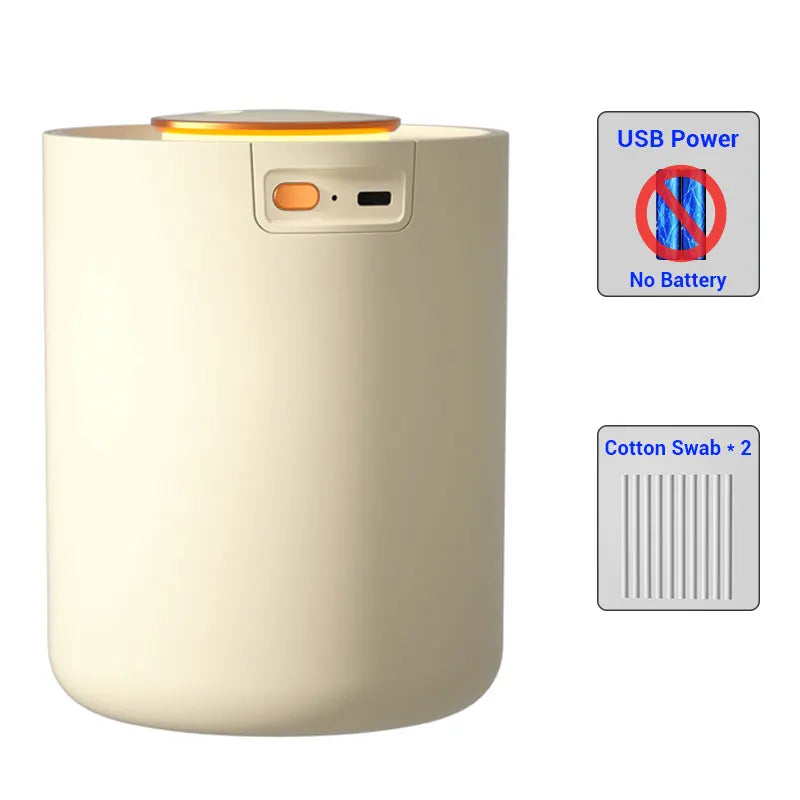 KasyDoff 1500ML Air Humidifier, Professional Home Household Desktop Humidifier, Plant Mist Aroma Diffuser