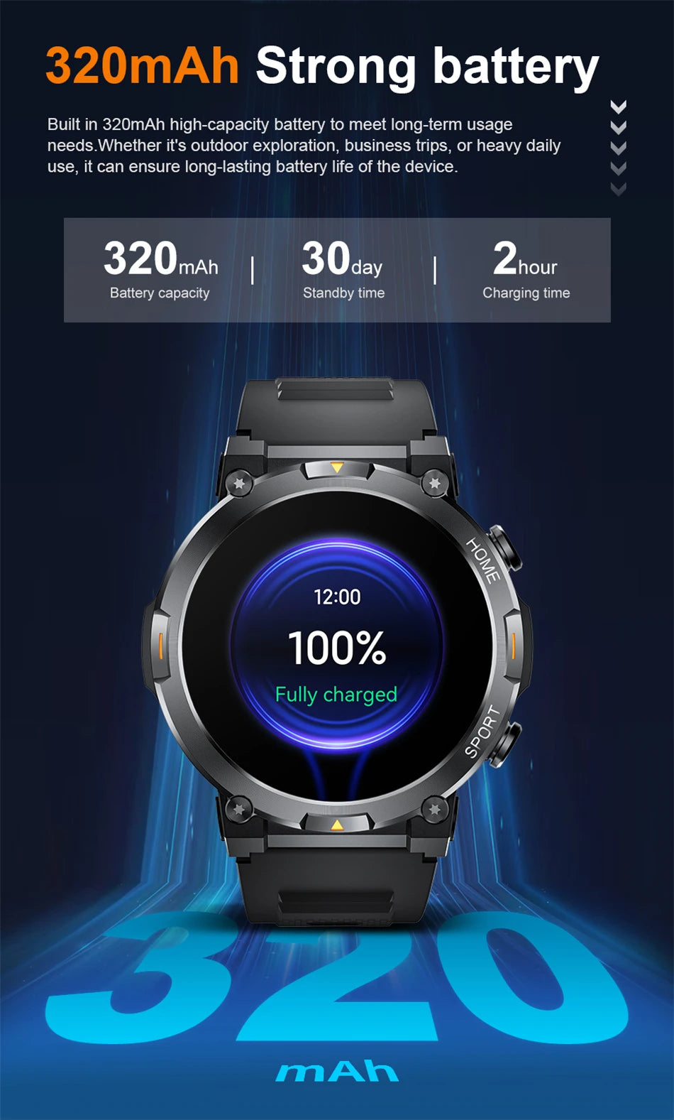 LIGE Smart Watch Men 1.43inch 466*466 AMOLED HD Screen Health Smartwatch Heart Rate Bluetooth Call Watches Sport Fitness Tracker