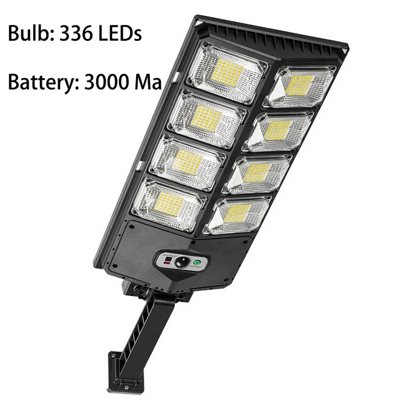 20000 Lumens Solar Lights Outdoor IP65 Waterproof LED Street Wall Lamp With PIR Motion Sensor Sunlight for Garden Yard Street