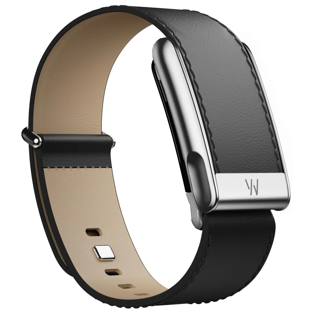 Suitable for Whoop 5.0 Mg Wristband Straps W Logo Leather PU Black Whoop Sports Replacement Strap Metal Whoop5.0 Straps