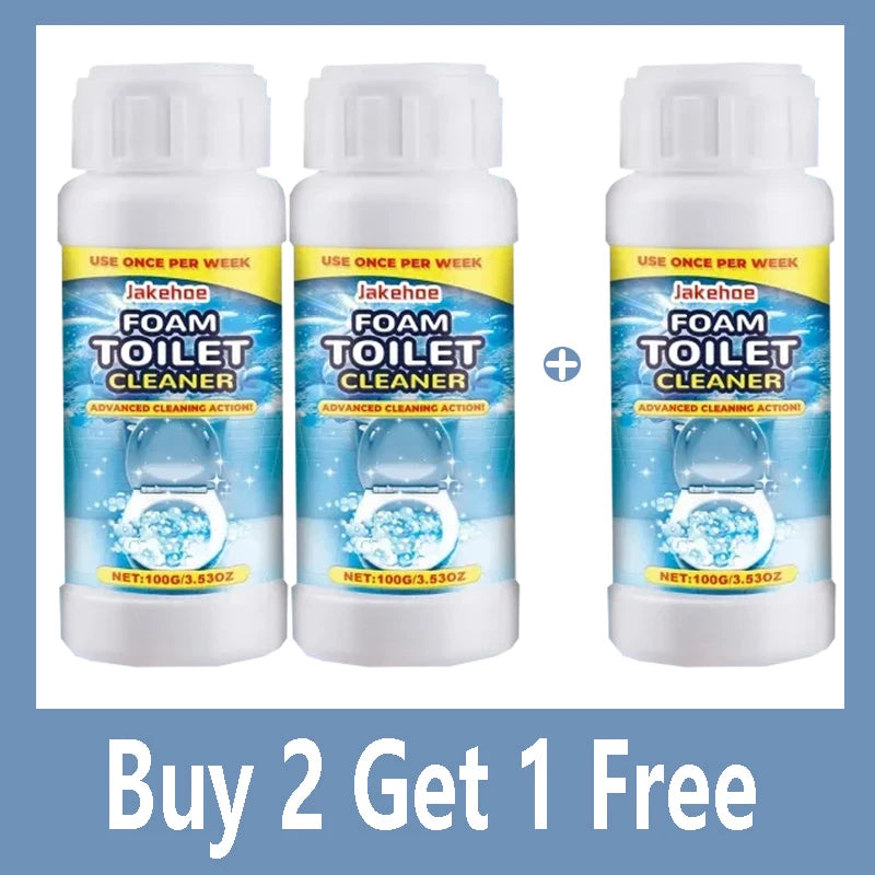 Foam Toilet Cleaner Deep Cleaning Strong Decontamination And Odor Removal Suitable For Squat Pits Urinals Toilet Tanks