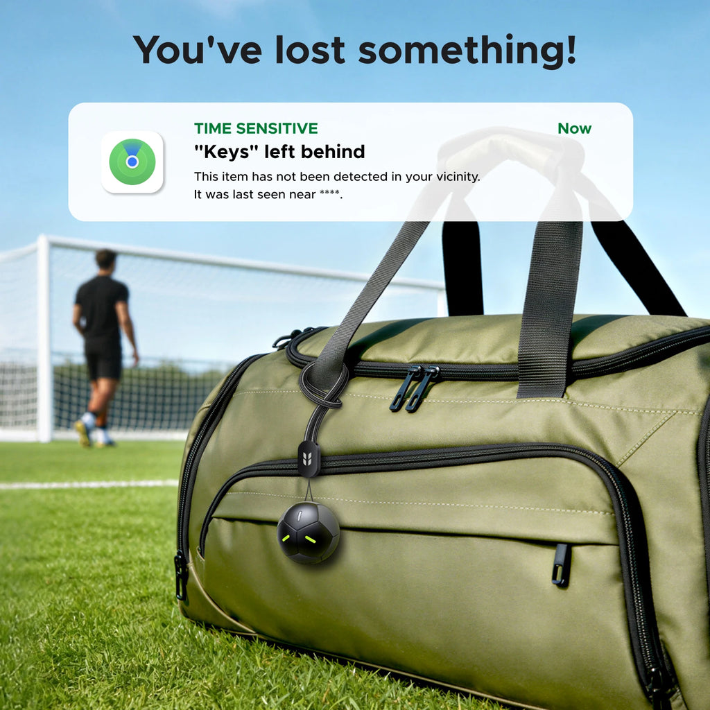 【Soccer-Shaped Design】UGREEN FineTrack Smart Finder Tracker for iOS Apple Find My | 5-Year Battery Life | IP68 Waterproof