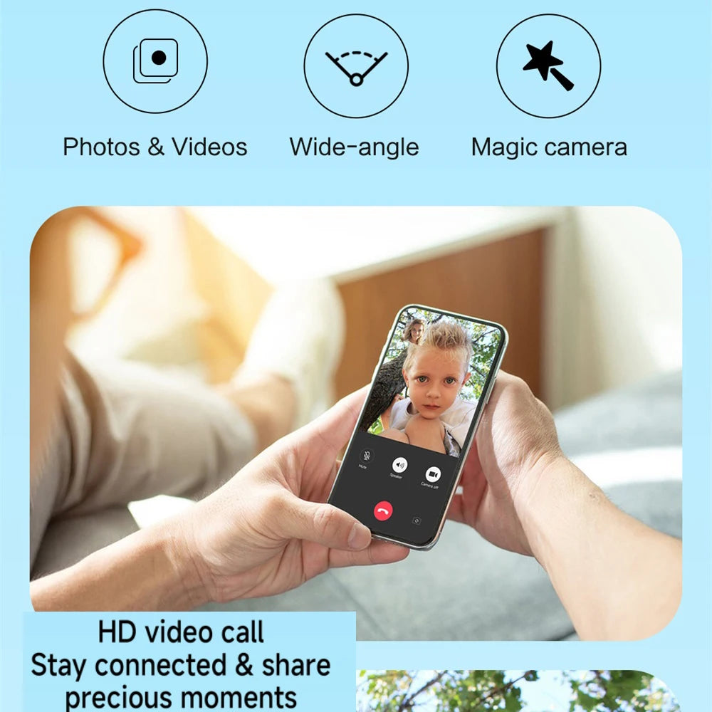 New 4G Smart Watch Kids GPS Video Call APP Download Child Smartwatch Voice Assistant Phone Watches Voice Chat Camera Alarm Clock
