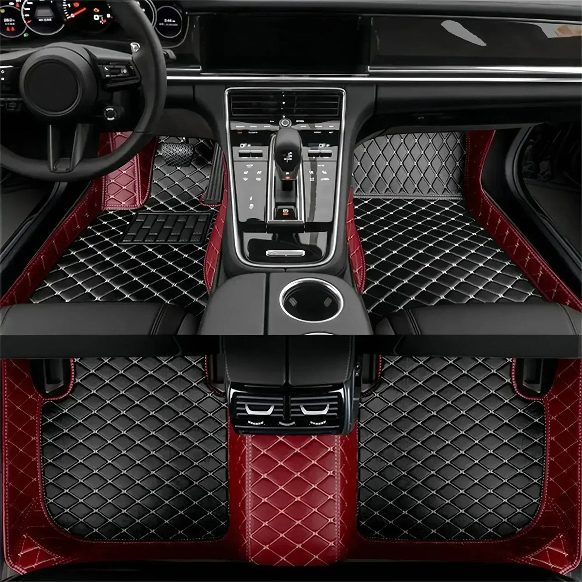 Custom Car Floor Mats For Fiat Cronos 2018 2019 2020 2021 2022 All Weather Waterproof Car Floor Mats