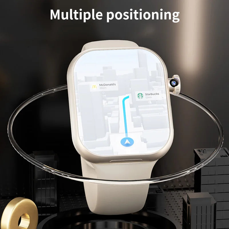 GoldenSpike VP29 Smartwatch 2.29inch Amoled Smart Watch With Rotary Camera GPS WIFI 256GB Storage ROM Global Cellular Version