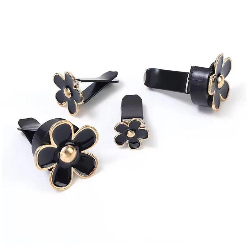 1set Car Air Vent Perfume Clip Cute Cars Aroma Diffuser Creative Girly Auto Interior Decoration