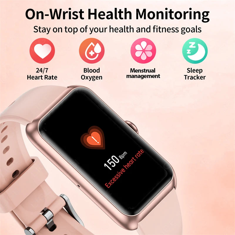 2025 New Smartwatch 1.47-inch Blood Oxygen Heart Rate Sleep Health Monitoring Information Push Multi Sports Band Watch Bracelet