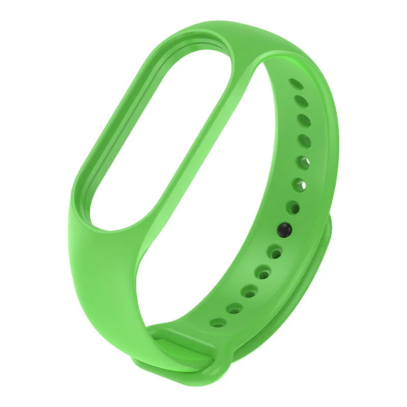 Sports Silicone Strap For Xiaomi Mi Band 7 6 5 4 3 Bracelet Wristband Miband 7 Belt strap For mi band 6 5 4 3 Correa Accessories