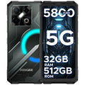 DOOGEE Blade GT Pro 5G Rugged Phone LED light Effect 6.72'' 120Hz 32GB(12+20) 512GB 10.5mm Ultra-thin 100MP AI Camera Smartphone