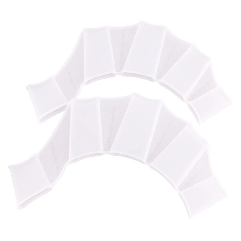 Silicone Swimming Fins Flipper Men Women Child Swim Pool Sport Professional Training Finger Hand Webbed Gloves Paddles Equipment