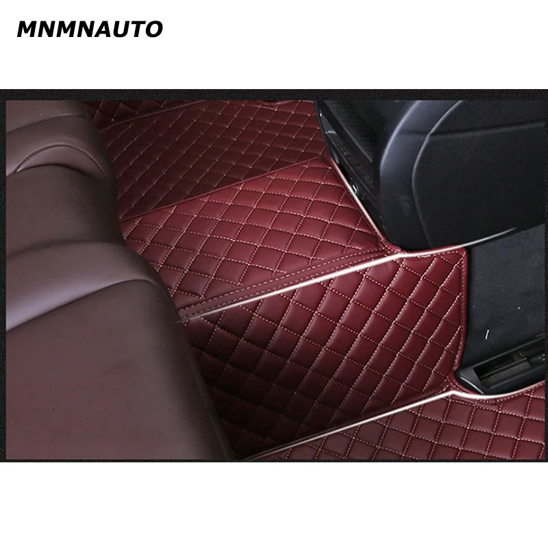 MNMNAUTO Custom Car Floor Mats For Mercedes Benz CLA X117 X118 C117 Auto Carpets Foot Coche Accessorie