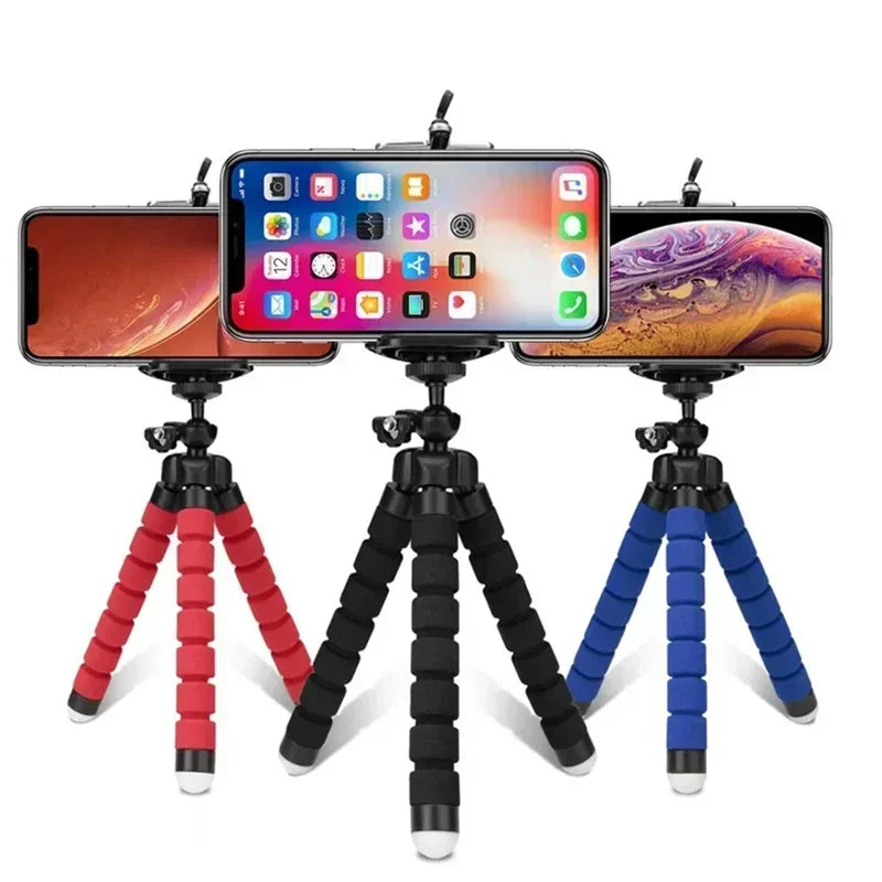 Tripod For Phone Mobile Camera Holder Clip Smartphone Monopod Tripe Stand Octopus Mini Tripod Stativ For iPhone Samsung Xiaomi