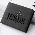Men's Mini Short Wallet with Zipper Coin Pocket PU Material Retro Print Pattern Multiple Card Slots for Credit Cards And Cash