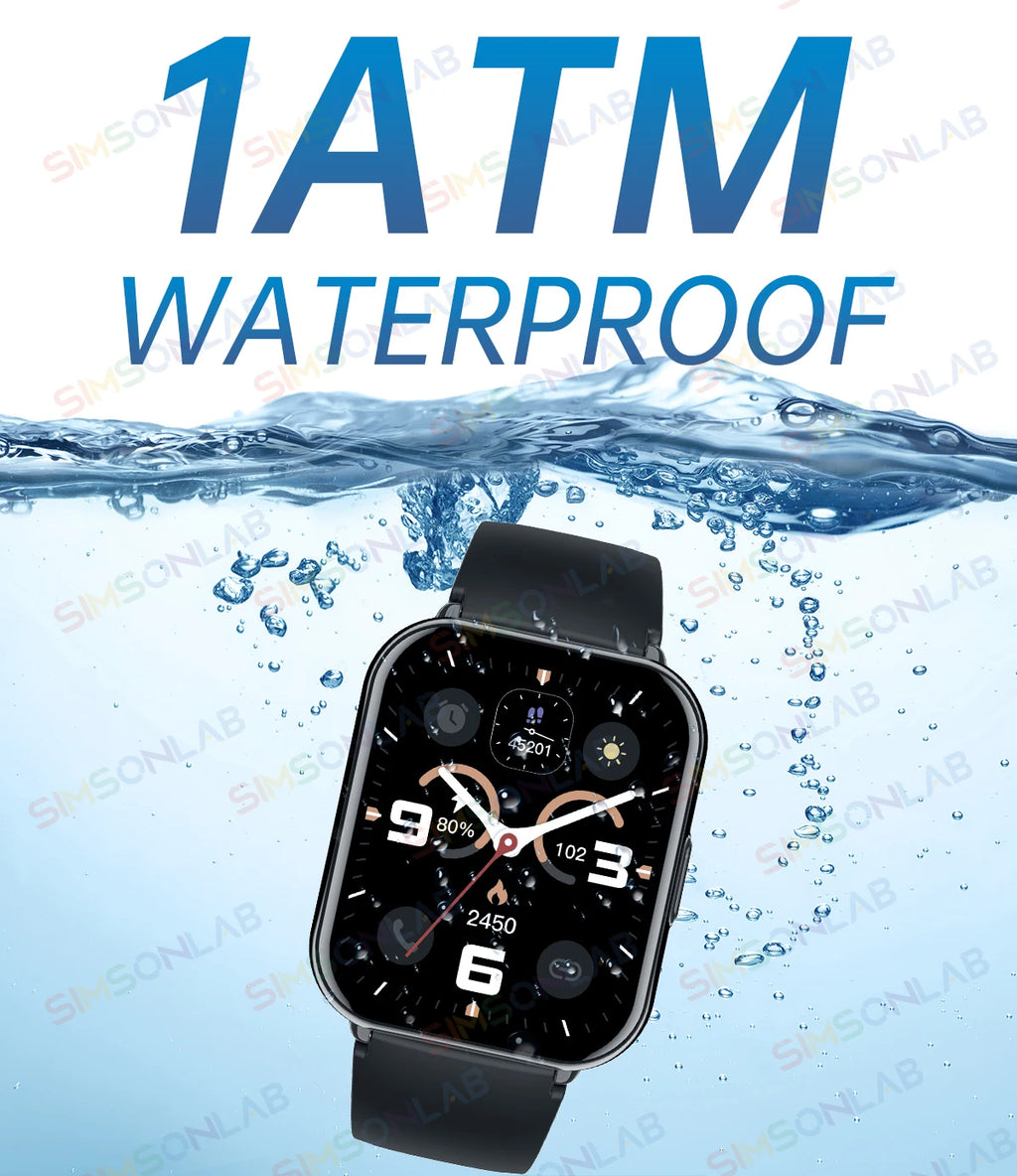 Global Edition Watch 5 Lite Men Women Display 100+ Sports Mode 1.83 Full Touch Bluetooth Call Waterproof Smart Watch Gifts