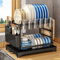 New Dish Storage Rack Kitchen Multifunctional Shelf Household Dish and Chopsticks Storage Rack Countertop Dish Drain Rack