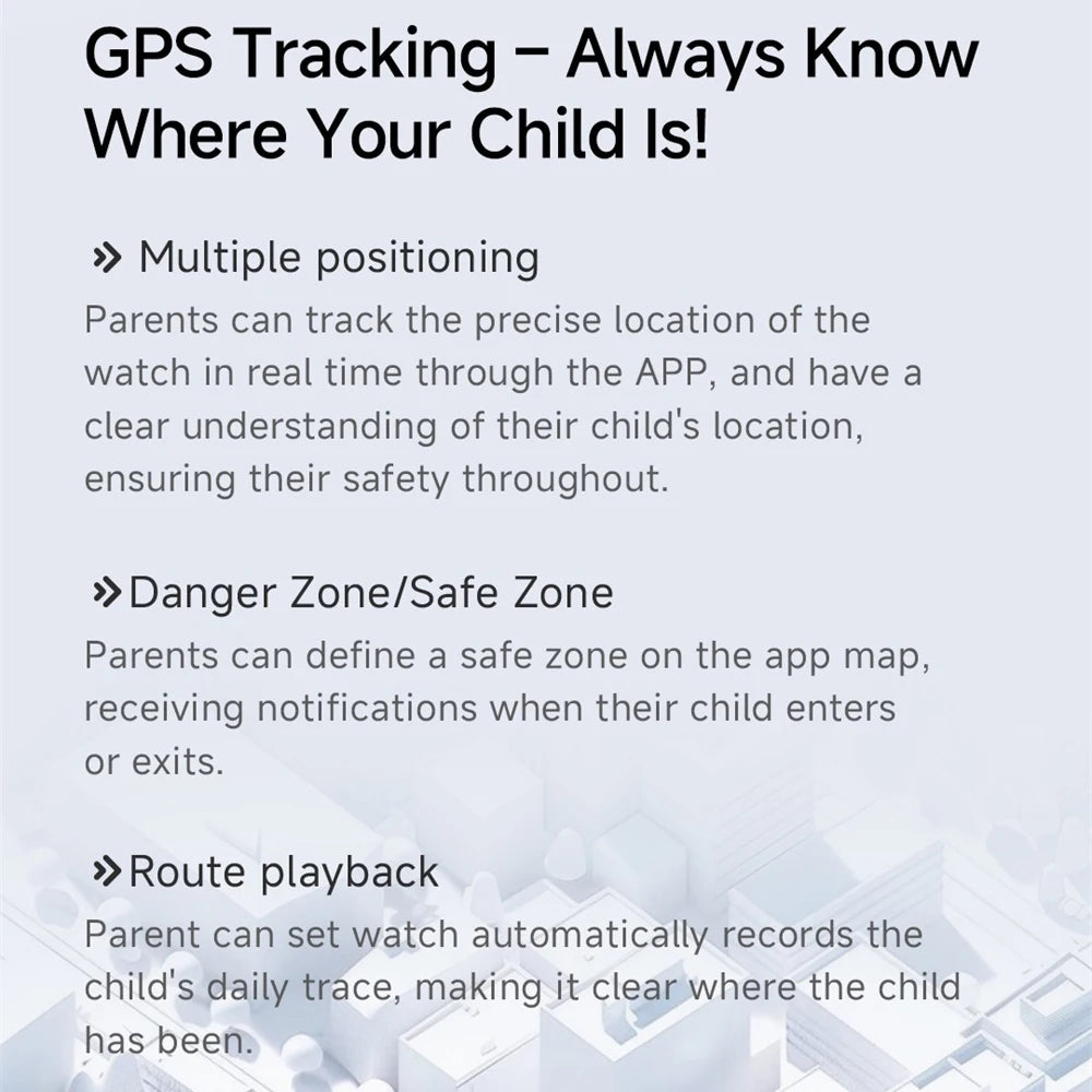 New 4G Smart Watch Kids GPS Video Call APP Download Child Smartwatch Voice Assistant Phone Watches Voice Chat Camera Alarm Clock